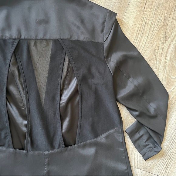 Factory Mesh Panel Lightweight Blazer - Picture 8 of 8